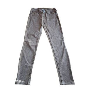 True religion womens Sz 27 brown Halle skinny jeans